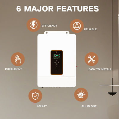 Intelligent 3 Phase Solar Hybrid Inverter 8000w Solar Inverter With Dual MPPT